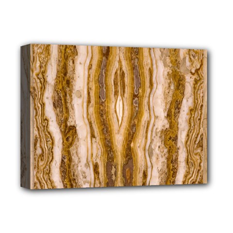 Marble Wall Surface Pattern Deluxe Canvas 16  X 12   by Sapixe