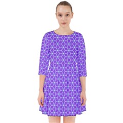 Lavender Tiles Smock Dress by jumpercat