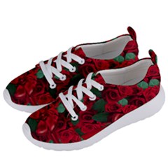 Floral Flower Pattern Art Roses Women s Lightweight Sports Shoes