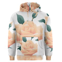 Rose Flower Nature Floral Summer Men s Pullover Hoodie by Sapixe