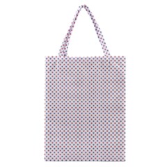 Usa Flag Red And Flag Blue Stars Classic Tote Bag by PodArtist