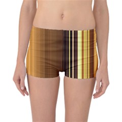 Course Gold Golden Background Reversible Boyleg Bikini Bottoms