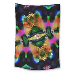 Butterfly Color Pop Art Large Tapestry