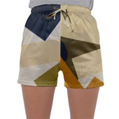 Fabric Textile Texture Abstract Sleepwear Shorts by Sapixe