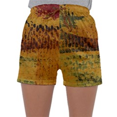 Fabric Textile Texture Abstract Sleepwear Shorts by Sapixe