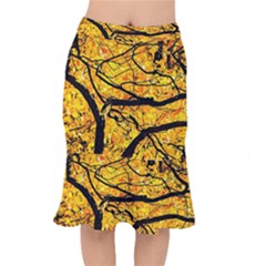 Golden Vein Mermaid Skirt