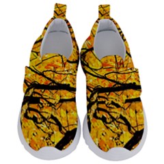 Golden Vein Velcro Strap Shoes