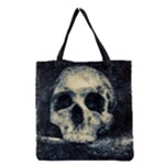 Skull Grocery Tote Bag