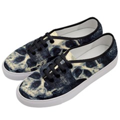 Skull Women s Classic Low Top Sneakers by FunnyCow