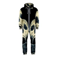 Smiling Skull Hooded Jumpsuit (kids) by FunnyCow