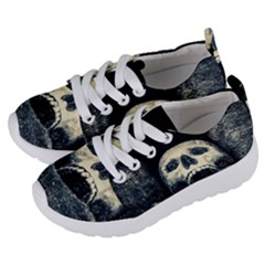 Smiling Skull Kids  Lightweight Sports Shoes by FunnyCow