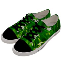 Inside The Grass Men s Low Top Canvas Sneakers by FunnyCow