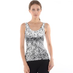 Willow Foliage Abstract Tank Top
