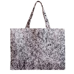 Willow Foliage Abstract Zipper Mini Tote Bag by FunnyCow