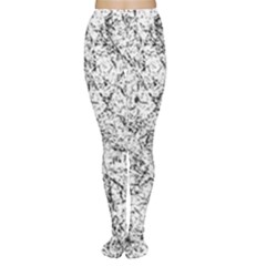 Willow Foliage Abstract Women s Tights