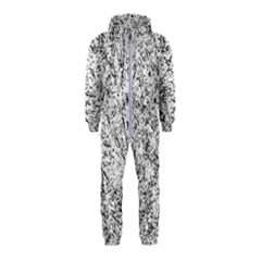Willow Foliage Abstract Hooded Jumpsuit (kids)