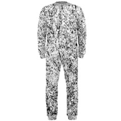 Willow Foliage Abstract Onepiece Jumpsuit (men) 