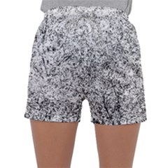 Willow Foliage Abstract Sleepwear Shorts by FunnyCow