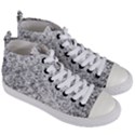 Willow Foliage Abstract Women s Mid-Top Canvas Sneakers View3