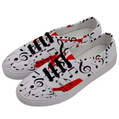 Singing Heart Men s Classic Low Top Sneakers by FunnyCow