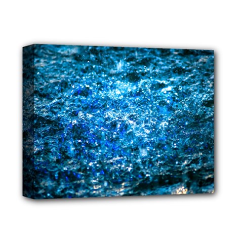 Water Color Blue Deluxe Canvas 14  X 11  by FunnyCow