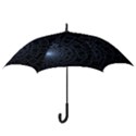 Pattern Abstract Fractal Art Hook Handle Umbrellas (Small) View3