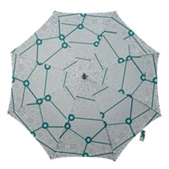 Network Social Abstract Hook Handle Umbrellas (medium) by Nexatart