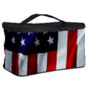 American Usa Flag Vertical Cosmetic Storage Case View2