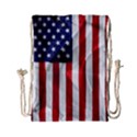 American Usa Flag Vertical Drawstring Bag (Small) View1