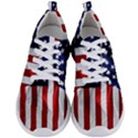 American Usa Flag Vertical Men s Lightweight Sports Shoes View1