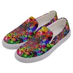 Background Color Pattern Structure Men s Canvas Slip Ons by Nexatart