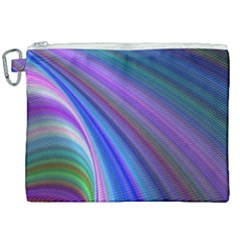 Background Abstract Curves Canvas Cosmetic Bag (xxl) by Nexatart
