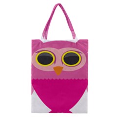Sowa Owls Bird Wild Birds Pen Classic Tote Bag