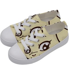 Doggy Dog Puppy Animal Pet Figure Kids  Low Top Canvas Sneakers