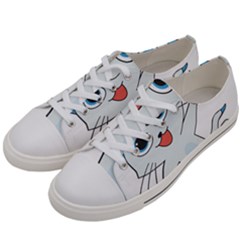 Animal Anthropomorphic Women s Low Top Canvas Sneakers by Sapixe