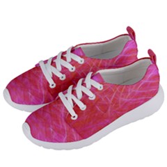 Pink Background Abstract Texture Women s Lightweight Sports Shoes by Nexatart