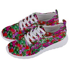 Colorful Petunia Flowers Men s Lightweight Sports Shoes by FunnyCow