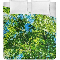 Forest   Strain Towards The Light Duvet Cover Double Side (king Size) by FunnyCow