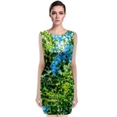 Forest   Strain Towards The Light Classic Sleeveless Midi Dress by FunnyCow