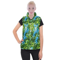 Forest   Strain Towards The Light Women s Button Up Vest by FunnyCow
