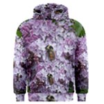 Lilac Bumble Bee Men s Pullover Hoodie