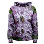 Lilac Bumble Bee Women s Pullover Hoodie