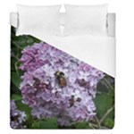 Lilac Bumble Bee Duvet Cover (Queen Size)