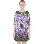 Lilac Bumble Bee Pocket Dress