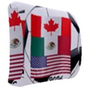 United Football Championship Hosting 2026 Soccer Ball Logo Canada Mexico Usa Back Support Cushion View2