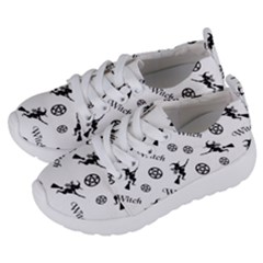 Witches And Pentacles Kids  Lightweight Sports Shoes by IIPhotographyAndDesigns