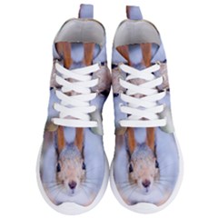 Squirrel Looks At You Women s Lightweight High Top Sneakers by FunnyCow
