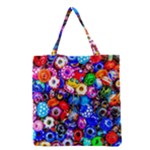 Colorful Beads Grocery Tote Bag
