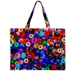 Colorful Beads Zipper Mini Tote Bag