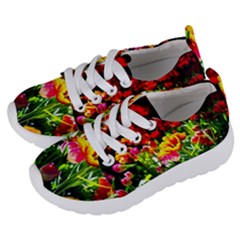 Colorful Tulips On A Sunny Day Kids  Lightweight Sports Shoes by FunnyCow